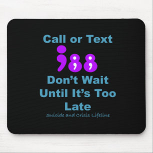 Samtal eller text 988 Vänta inte Musmatta