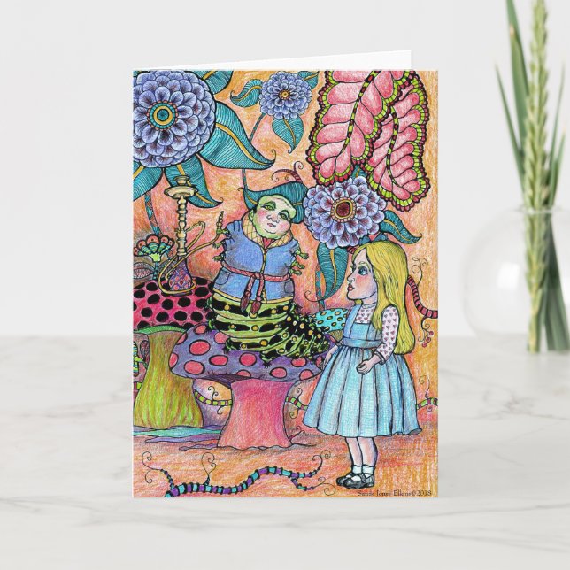 Samtal med en vattenpelare kort (Framsida)