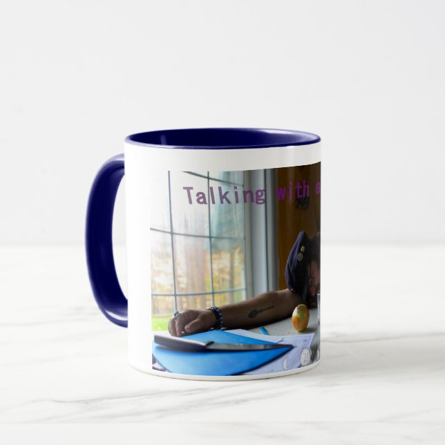 Samtal med ett Onion Mugg (Framsida vänster)