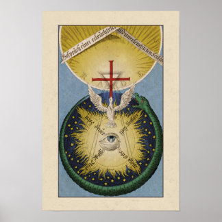 "Samtal mellan själar" Poster Jacob Böhme
