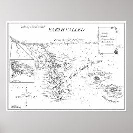 Samtal om en ny världskarta - EARTH-KALLAT Poster