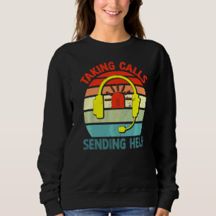 Samtal Sänd hjälpsändning Akutet Dispatcher T Shirt