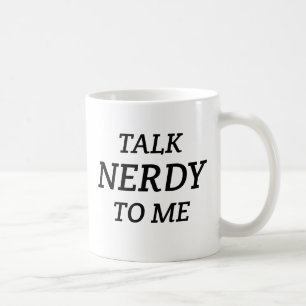 Samtal som är nerdy till mig kaffemugg