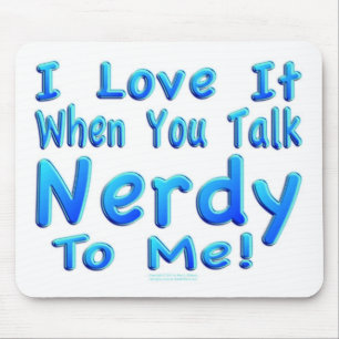 Samtal som är nerdy till mig musmatta