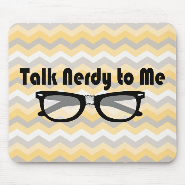 Samtal som är nerdy till mig musmatta (Framsidan)