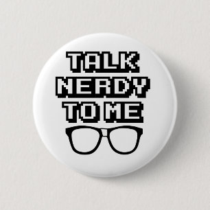 Samtal som är nerdy till mig - roligt knapp