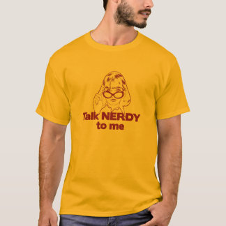 Samtal som är nerdy till mig t-shirt
