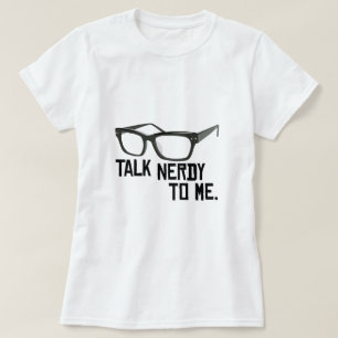 Samtal som är nerdy till mig tee shirt