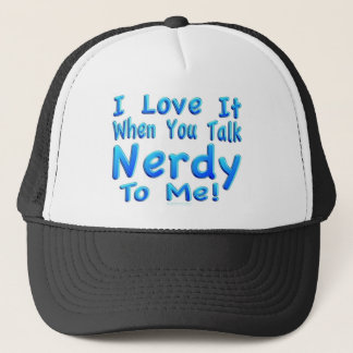 Samtal som är nerdy till mig truckerkeps