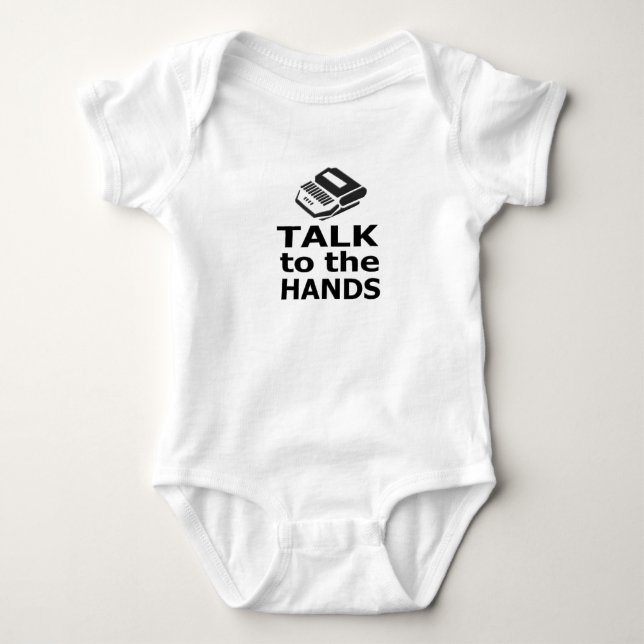 Samtal till händerdomstolreporter t-shirt (Framsida)