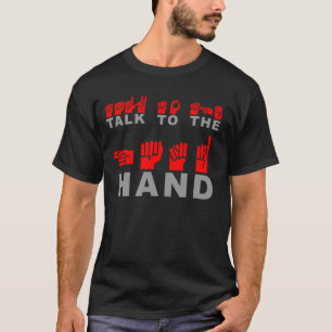 Samtal till räcka tee shirt