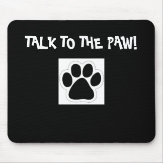 Samtal till tassen! Mousepad Musmatta