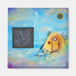 Samtalet mellan Malevich och Kandinsky Magnet