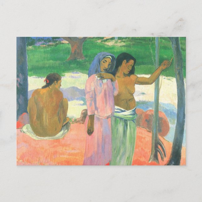 Samtalet - Paul Gauguin Vykort (Framsida)