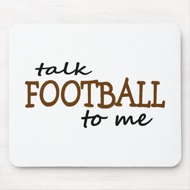 Samtalfotboll till mig musmatta (Framsidan)