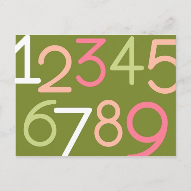 Samtida Baby | Nummer II Vykort (Framsida)