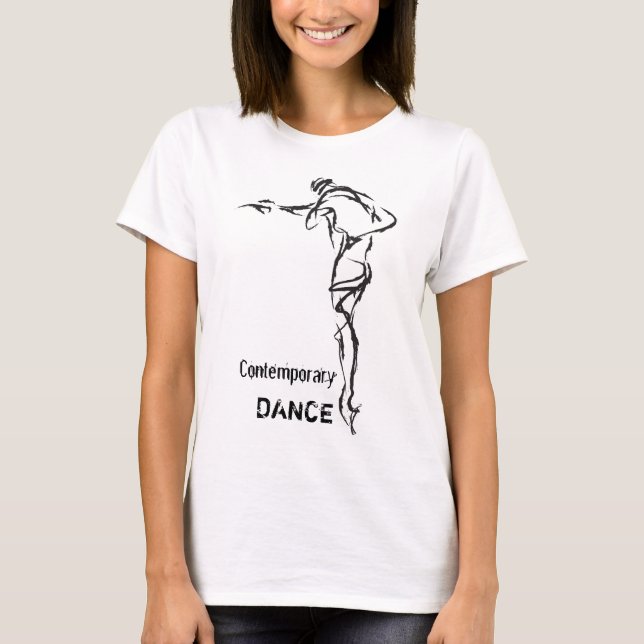 Samtida DANST-tröja T-shirt (Framsida)