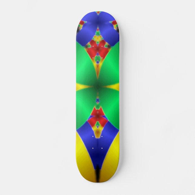 Samtida digital konst skateboard bräda 19,5 cm (Framsida)