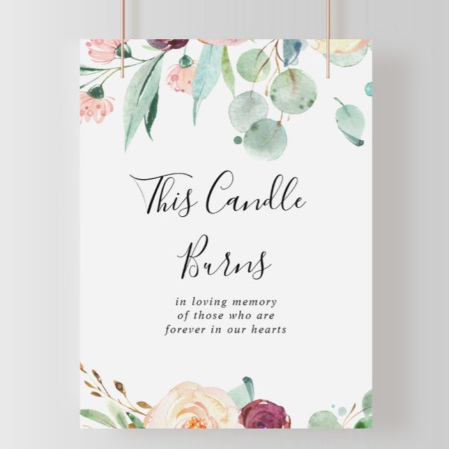 Samtida Eukalyptus Ljuset Brinner Skylt (Skapare uppladdad)