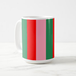 Samtida julstripor kaffemugg