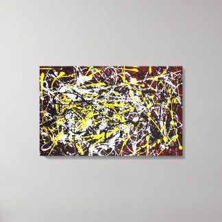 Samtida konst canvastryck