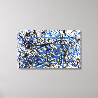 Samtida konst canvastryck