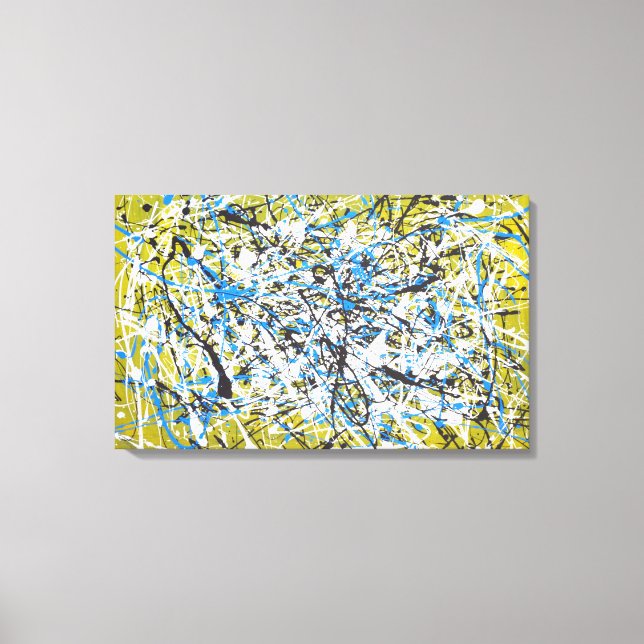 Samtida konst canvastryck (Framsida)