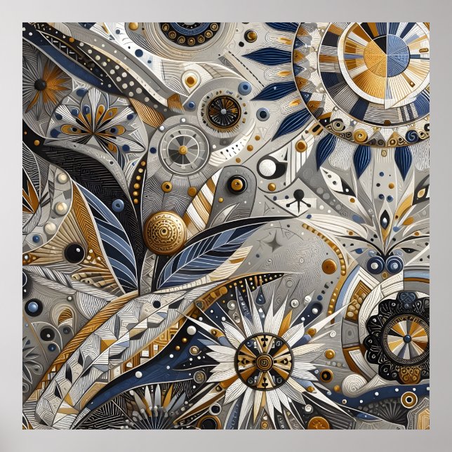 Samtida konstaffisch poster (Framsidan)