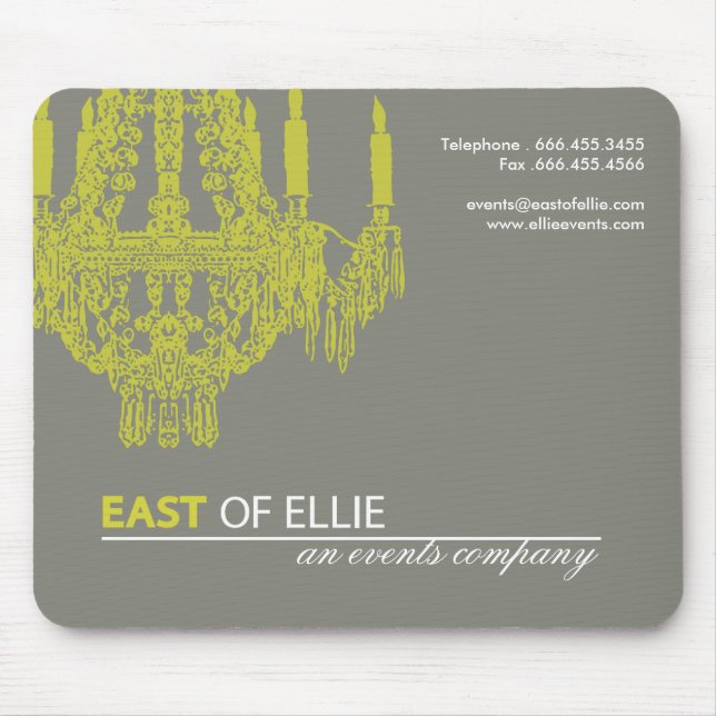 Samtida ljuskrona Mousepad Musmatta (Framsidan)