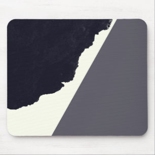Samtida Minimalistic svartvit konst Musmatta