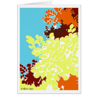 "Samtida nedgång ", Hälsningskort