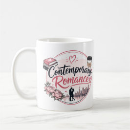 Samtida Romantik Genre Älskare Kaffemugg