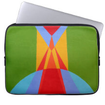 Samtida rymdskeppsdesign för laptopsleeve
