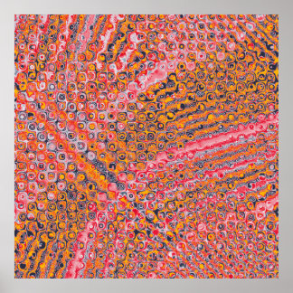 Samtida väggdekor för kvantfysik  poster