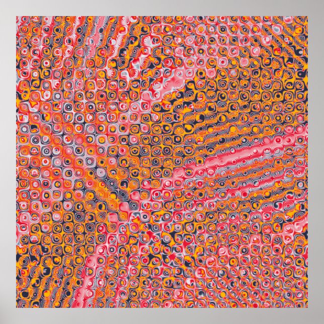 Samtida väggdekor för kvantfysik  poster (Framsidan)