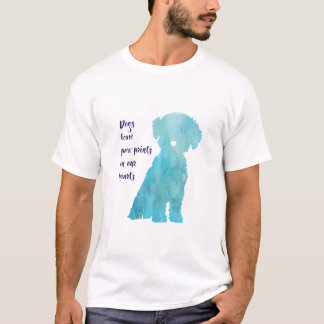Samtidat tryck för hund älskareBichon Frise stil T Shirt