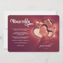 Samtidig bröllopsinbjudan (version 4) meddelande