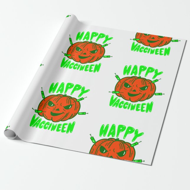 samtidig halloween-vaccinpumpvakuisering presentpapper (Utrullad)