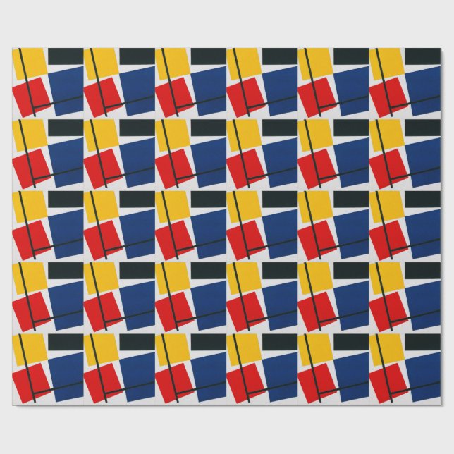 Samtidig motkomposition presentpapper (Platt)