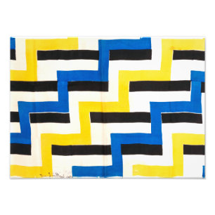 Samtidig struktur   Sonia Delaunay   Fototryck