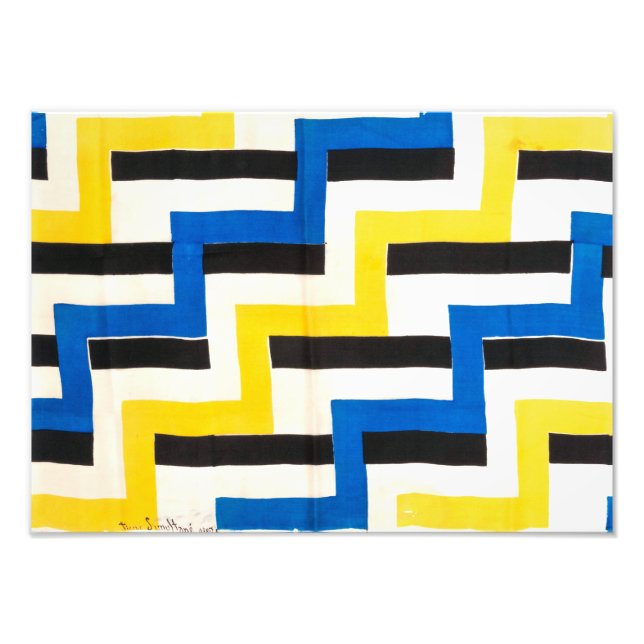 Samtidig struktur | Sonia Delaunay | Fototryck (Framsidan)