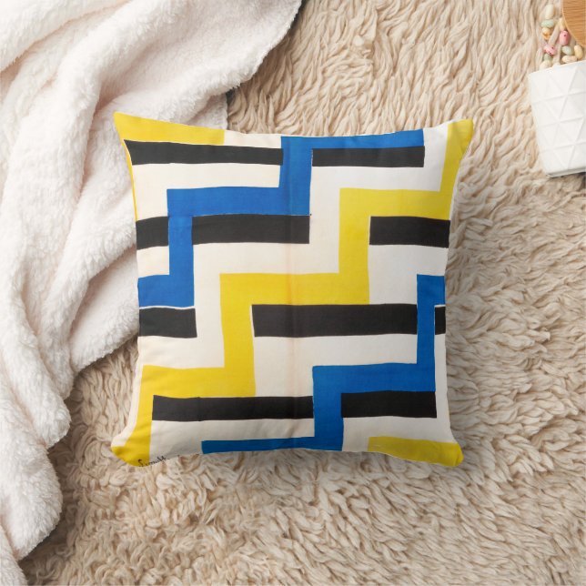 Samtidig struktur | Sonia Delaunay | Kudde (Filt)