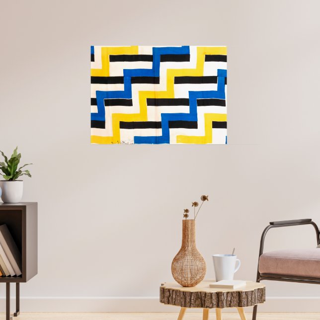 Samtidig struktur | Sonia Delaunay | Poster (Vardagsrum 3)