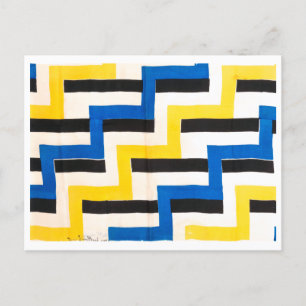 Samtidig struktur   Sonia Delaunay   Vykort