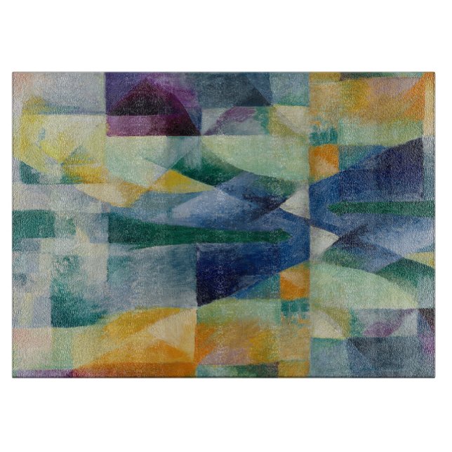 Samtidiga fönster 1912 av Robert Delaunay (Framsidan)