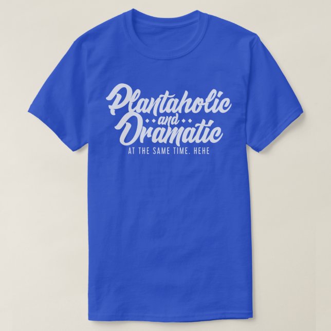 samtidigt flytande och dramatiska t shirt (Design framsida)