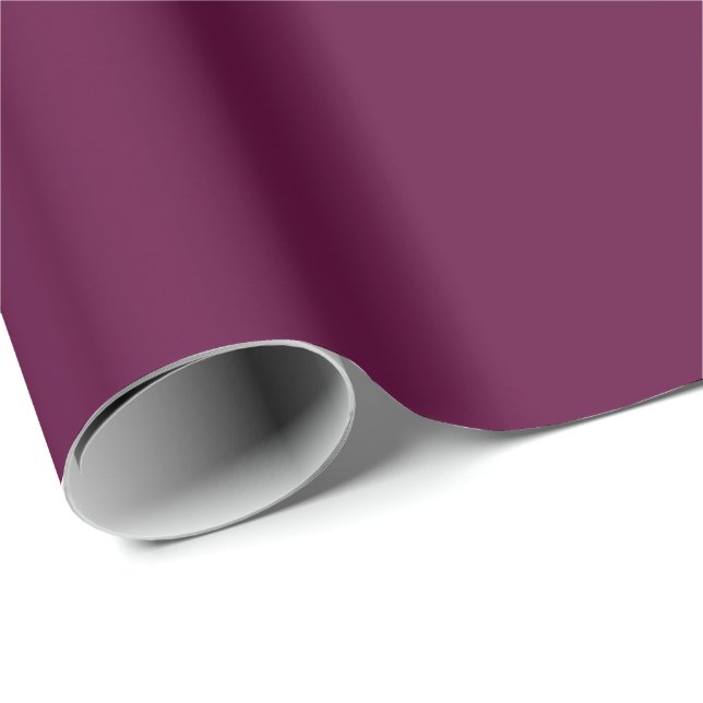 Samtliga Mörk Magenta Presentpapper (Rullad Hörn)
