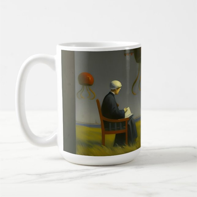 Samtycke av poddar kaffemugg (Vänster)