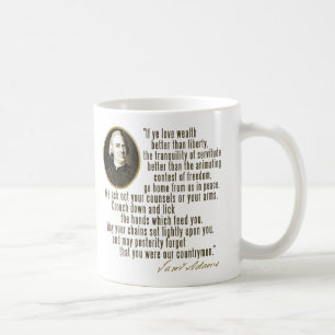 Samuel Adams citationstecken Kaffemugg