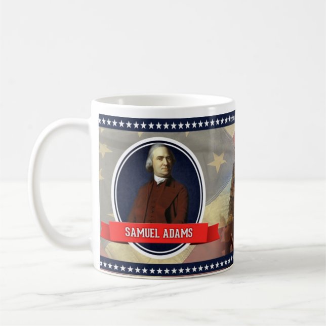 Samuel Adams historisk mugg (Vänster)